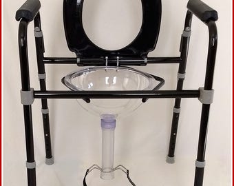 Bdsm dungeon furniture toilet throne box 34dd boob fake